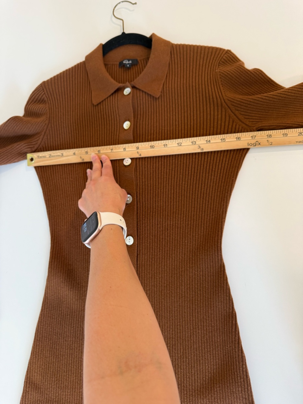 RAILS Rosalie Dress Brown Sz Small - Picture 13 of 16